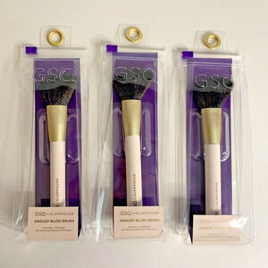 Lot of 3 GSQ by Glamsquad ANGLED BLUSH BRUSH | Makeup Brush NEW